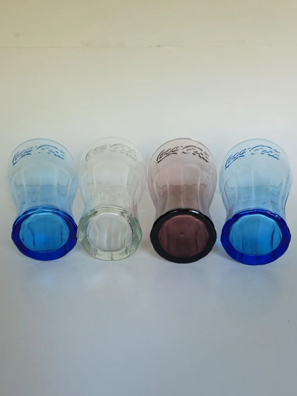 Coca Cola Coke Set Of 4 Drinking Glasses